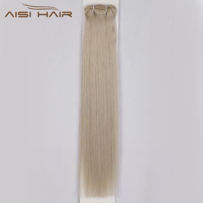 China Aisi Silky Straight Brazilian Hair 10A Unprocessed Double Wave Blonde Hair Bundles Bundles Double Hair Weft Extension For Women for sale