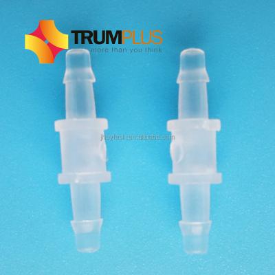 China Straight Tube Connector PP Three Way Tube 3 Way Pipe Connector for sale