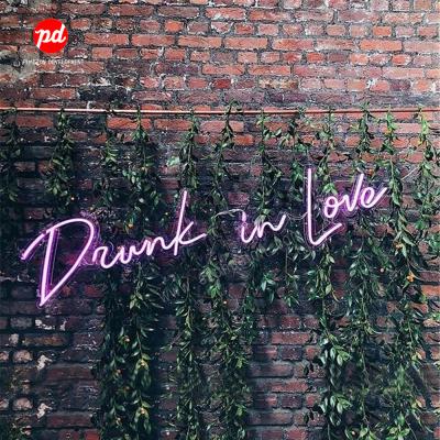 China Hotel Drop Shipping Custom Buses Event And Party Supplies In Love Neon Light Sign Wedding Decoration for sale