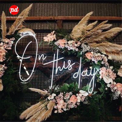 China Buildings Drop Shipping OEM No MOQ Most Popular Custom Party Supplies Neon Sign Wedding Decoration for sale