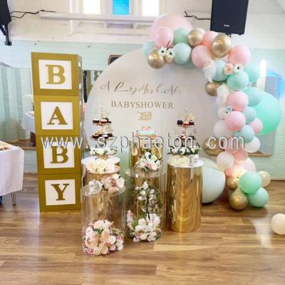 China Multifunctional/Eco-friendly/High Quality/New Design/Duralble Baby Shower Favors ABC Acrylic Blocks,Baby Shower Favors GIRL BOY Baby Shower Blocks for sale