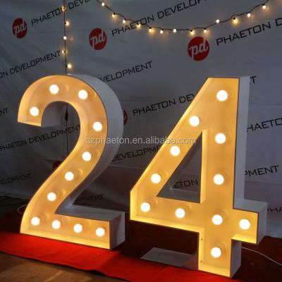 China Wedding decorative lights marquee letter supplier, birthday party supplies for sale