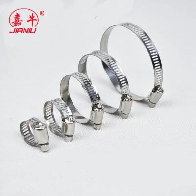 China Exhaust System Factory Manufacture Pipe Clip Stainless Steel Clamp Heavy Duty Quick Hose Clamp for sale