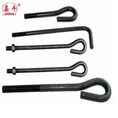 China Steel Carbon Steel J L 9 Type Foundation Bolt Anchor Anchor Bolt for sale