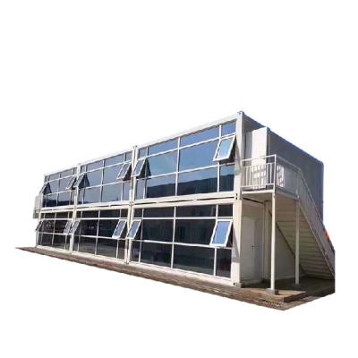 China 20ft Prefab Folding Detachable Container House With 50mm/75mm Sandwich Panel for sale