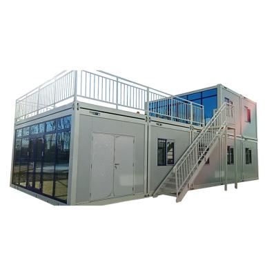 China Easy Assembly Prefab Shipping Container House For Office Building for sale