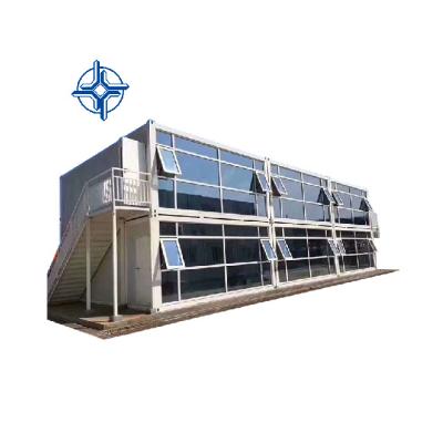 China Export Prefabricated Flat Pack Container House With  Sandwich Panel for sale