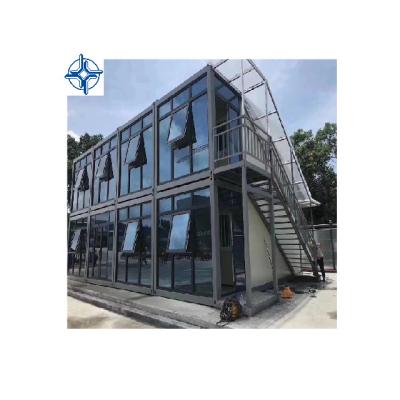 China Tiny Portable Flat Pack Container House Wear Resistant Customized for sale