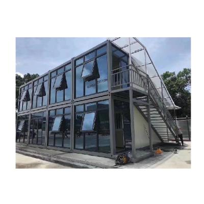 China Low Cost Steel Framed Prefab Guard House Luxury Modular  Wind Resistance for sale