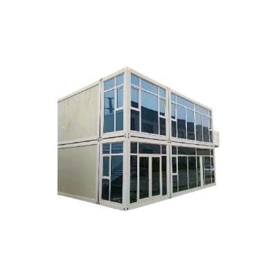 China Industrial Foldable Prefab Guard House With Plastic Steel Window for sale