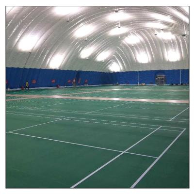 China Badminton BWF Approved PVC Sports Floor Badminton Court Flooring for sale