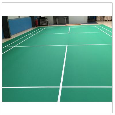 China Sports court indoor professional tennis court xinkete pvc badminton flooring mat for sale