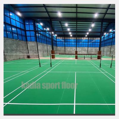 China Badminton Enlio Sport Floor / BWF Badminton Court Flooring Mat / Badminton Flooring for sale