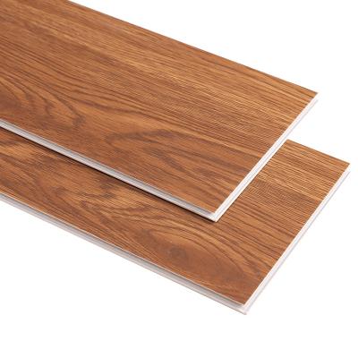 China China good quality luxury wood plastic rigid herringbone wood plastic rigid herringbone waterproof anti-slip wear resistant core 5mm look pattern click lock high gloss vinyl spc flooring for sale