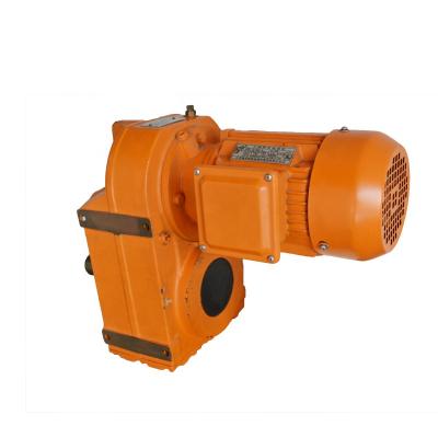 China Hotels Guomao GF Series Parallel-Shaft Helical Geared Motor Helical Gear Motors Building Material for sale