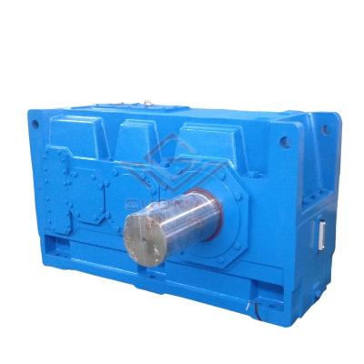 China Hoisting bucket gearbox gear motor with GM gear motor in sale Wooden Box Helical Gear Boxes for sale