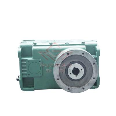 China Hotels zlyj200 with electric motor 30hp 60 rpm reductor GUOMAO Extruder Gear Box for sale