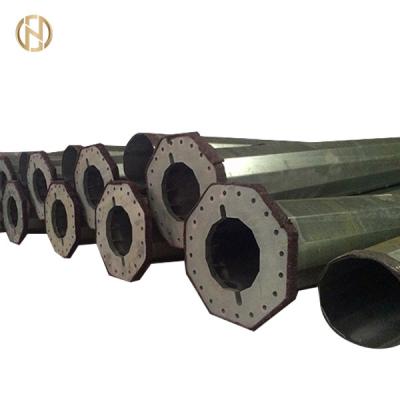 China GR65 35FT Octagonal Steel Pole Weather Resistance for sale