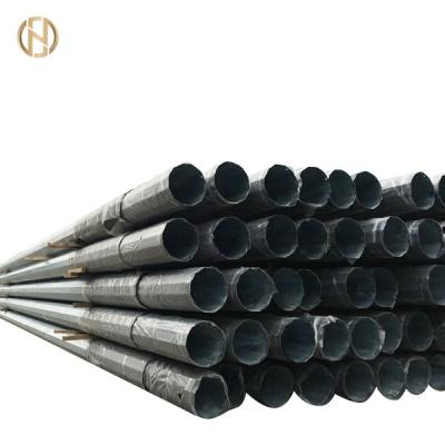 China 161KV Steel Tubular Electric Pole Galvanized For Power Transmission Line for sale