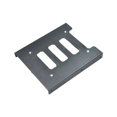 China Unestech 2.5inch 3.5inch tool free installation to Mobile SSD HDD Tray Metal Mounting Bracket Hdd Holder For PC Case for sale