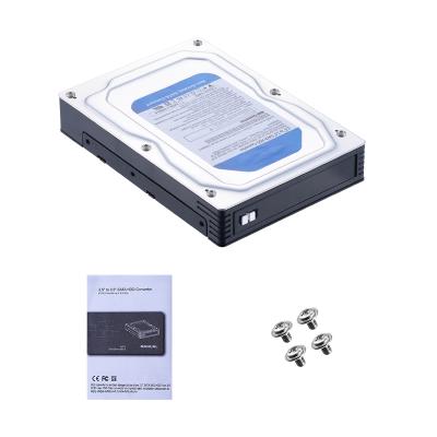 China 2.5in to 3.5in SSD Hot-swap Rack SATA Tray Caddy Hdd Enclosure Socket ST5510 Versatile Drive Bay for sale