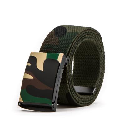 China (Men's & Women's) Boys FP2001 Unisex Military Canvas Belts for sale