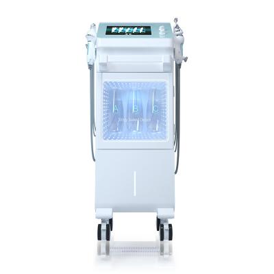 China Portable Dye Removal Nine-in-One Vertical Professional Cool Spa Jet Peel Hydro Dermabrasion Machine For Beauty Salon Use for sale