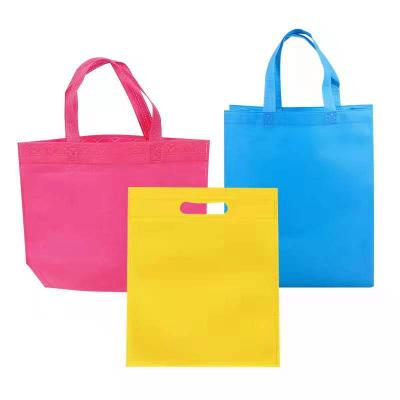 China Fashion Handled Multicolor Fabric Carry Bag Non Woven Shop Bags Carry Bags for sale