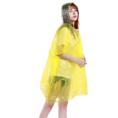 China Wholesale Portable Outdoor Travel Disposable Raincoat Ball Singlet Raincoat for sale