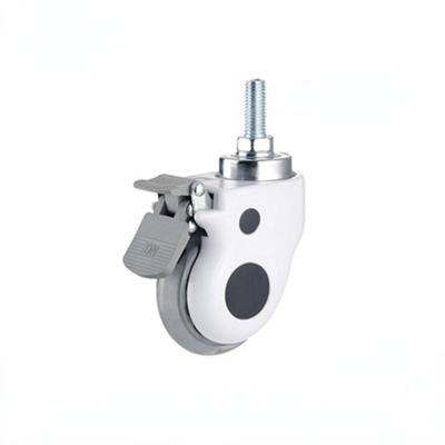 China Other Wanxiang3InchTPRBread Wholesale Hospital Caster Mute PolyurethanePUCasters for sale