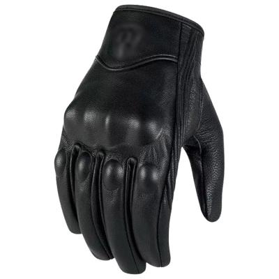 China Unisex Wholesale Motorcycle Gloves Knights Wholesale Sheepskin Gloves Motorcycle Offroad Racing Gloves for sale