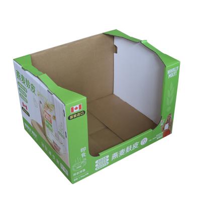 China Recycled Materials Manufacturer Direct Selling Supermarket Customized Retail Countertop Cardboard Cardboard Display Product for sale