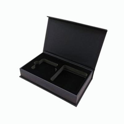 China Recyclable Custom Logo Luxury Cardboard Magnetic Folding Gift Box With Closure for sale