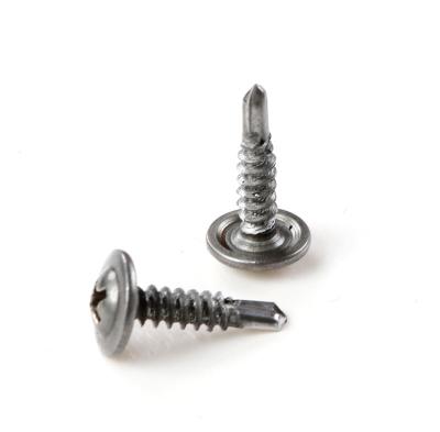 China Factory Price Flat Phillips Pan Hex Head Self Drilling Screws DIN 7504 Stainless Steel Cross Recessed Drilling Screw for sale