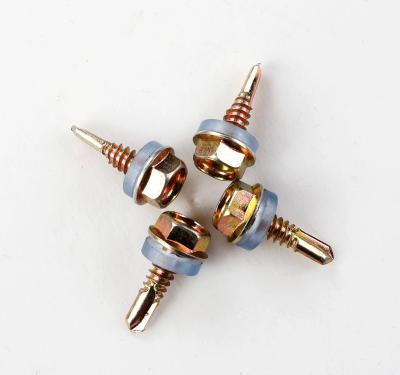 China HEX Hot Sale Bugle Csk Flat Head Drywall Screw Galvanized Wood Furniture Self Tapping Screw for sale