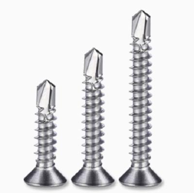 China Truss 316 Stainless Steel Screws 304 Self Drilling Self Tapping Deck Thread Lag Self-Drilling Wood Screws for sale