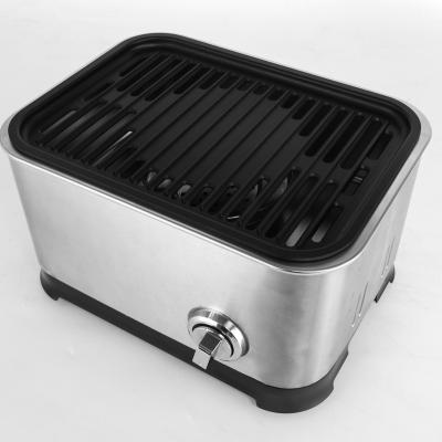 China Easily Assembled Smokeless Portable Charcoal BBQ Grill-Cast Iron BBQ Grill-Plug Anywhere GRILL Grill - USB Powered for sale