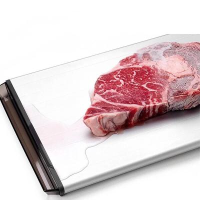 China Sustainable Fast Frosting Tray For Frozen Foods Fast Defrosting Plate Thawing Tray-The safest way to defrost steak for sale