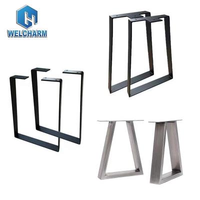 China Modern Table Frames Office Industrial Cast Iron Steel Restaurant Bench Dining Cafe Dining Furniture Metal Table Legs For Table for sale