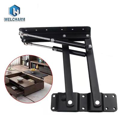 China Modern Furniture Accessories Adjustable Ratchet Folding Hinge Mechanism Folding Sofa Bed Mechanism for sale