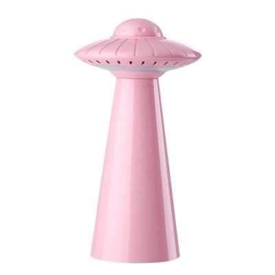 China New Creative Design UFO Mini Rechargeable LED Table Lamp Stepless Dimming Night Light Decor for sale