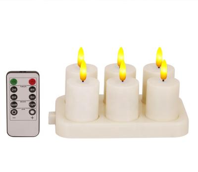 China Eco-friendly LED Battery Flameless Flameless Battery Operated Flashing Candle For Decor for sale