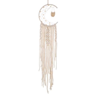 China New Design Wall Decor Handmade Cotton Woven Boho Macrame Wall Hanging for sale