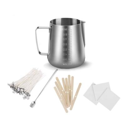 China Morden Hot Sale Private Label DIY Gift Soy Wax Starter Candle Making Kit For Christmas Wedding Party for sale