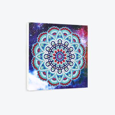 China New Classic/Postmodern Special Diamond Art Painting DIY 5D Shape Rhinestone Mandala Flower Partial Crystal Diamond Painting Set For Kids Adults for sale