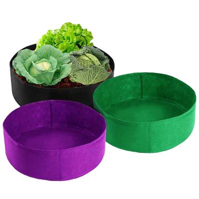 China Durable Nursery Garden Aeration Fabric Grow Bags Gallon Grow Pots Felt Plant Flower Pots for sale