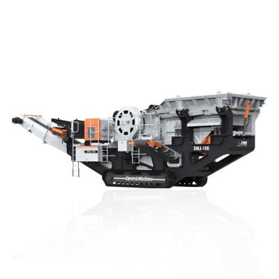 China High Quality Tracked Mini Mining Shanghai DM Mobile Jaw Crusher for sale