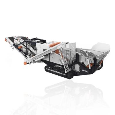 China Crawler Mining Type Mobile Crushing Mine Station For Stone Crusher for sale