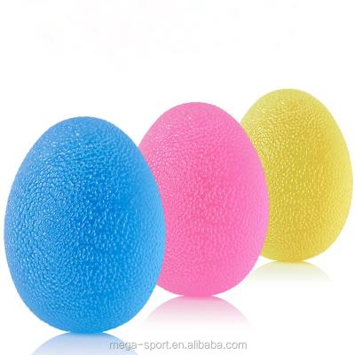 China Hotsale Portable Soft Jelly Sports Training Strengthen Exercise Egg Shaped Hand Grip Balls Finger Relax Workout Exercise Ball for sale