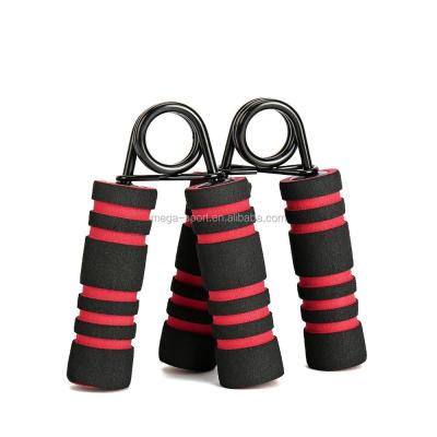 China Double Color Foam Foam Hand Grip Fitness Exercise Wrist Arm Training Durable Strength Builder Adjustable Tension Hand Grip for sale